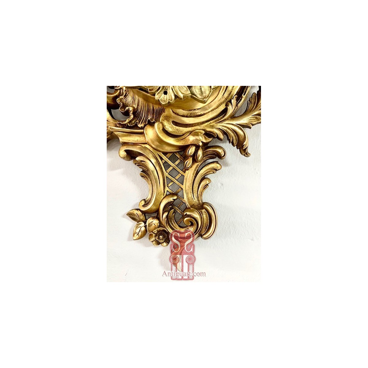 Bronze cartel clock France 19th 