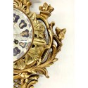 Bronze cartel clock France 19th 