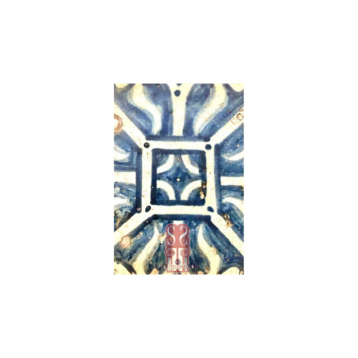 Azulejo gotico valenciano del siglo XV