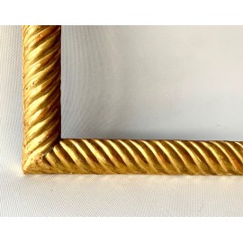 Carved and gilded frame from the 19th 2