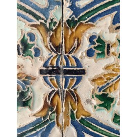 Pareja de azulejos del siglo XVI, Triana Sevilla 2