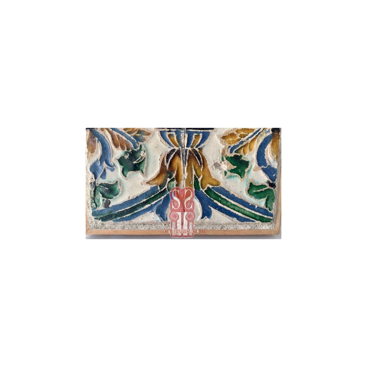 Pareja de azulejos del siglo XVI, Triana Sevilla