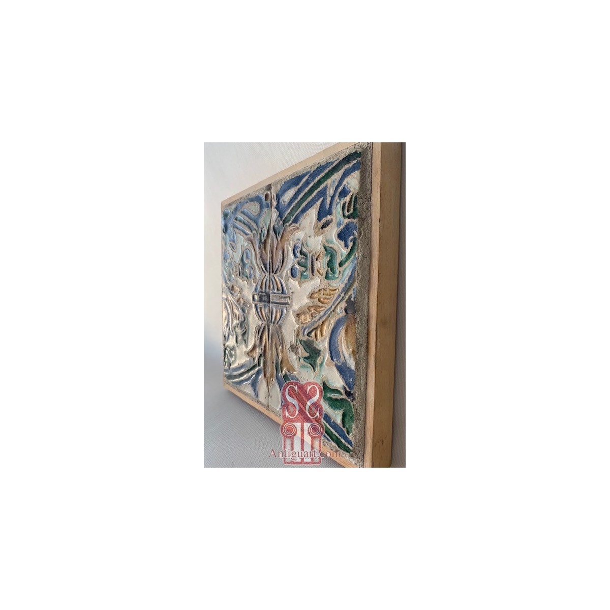 Pareja de azulejos del siglo XVI, Triana Sevilla