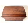 Mahogany jewelry box, early 20th