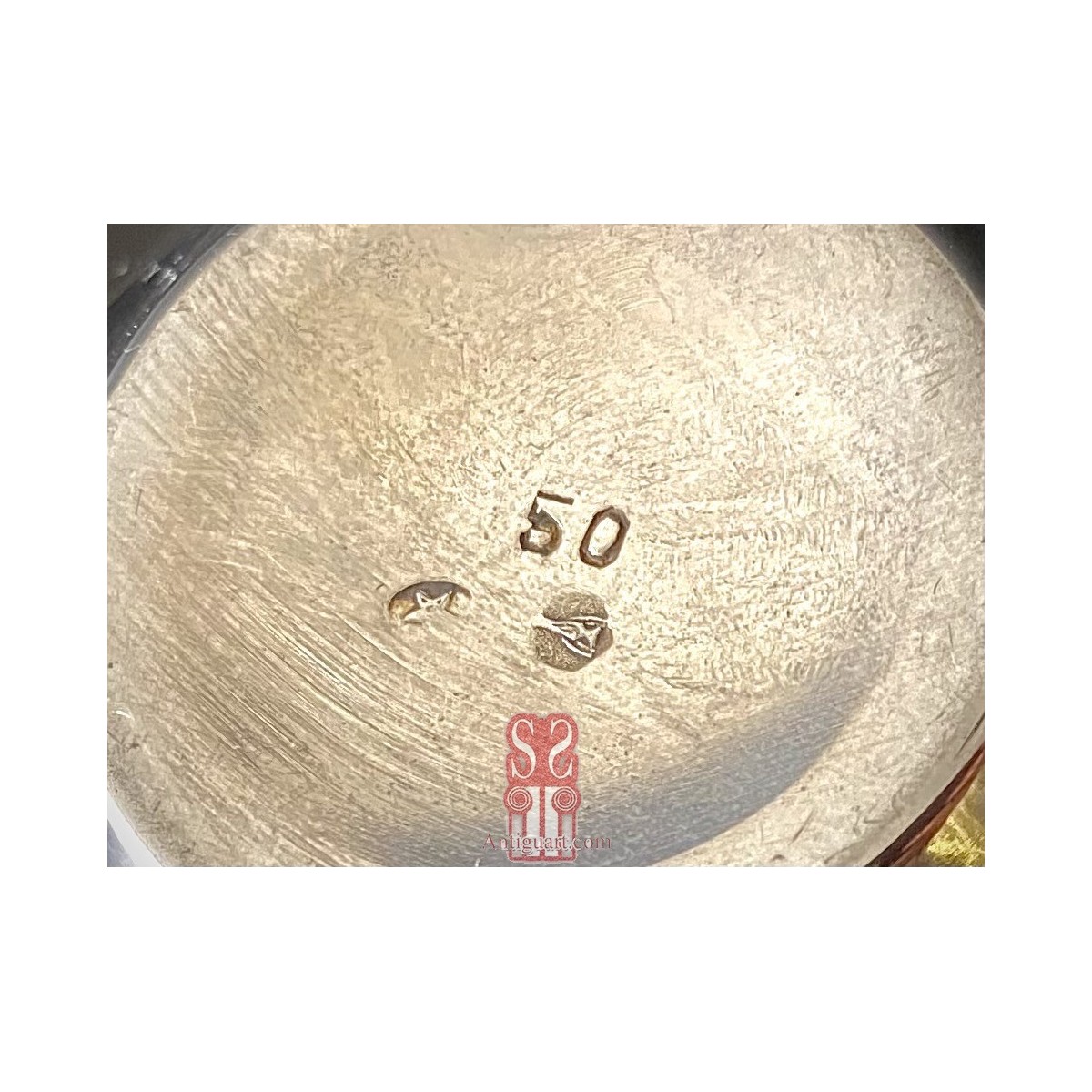 Azucarera de plata de ley, primera mitad del siglo XX