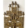 Orthodox bronze crucifix, Russia,  19th