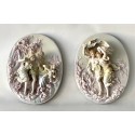 Altorrelieves de porcelana Meissen.
