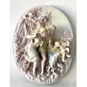 Altorrelieves de porcelana Meissen.