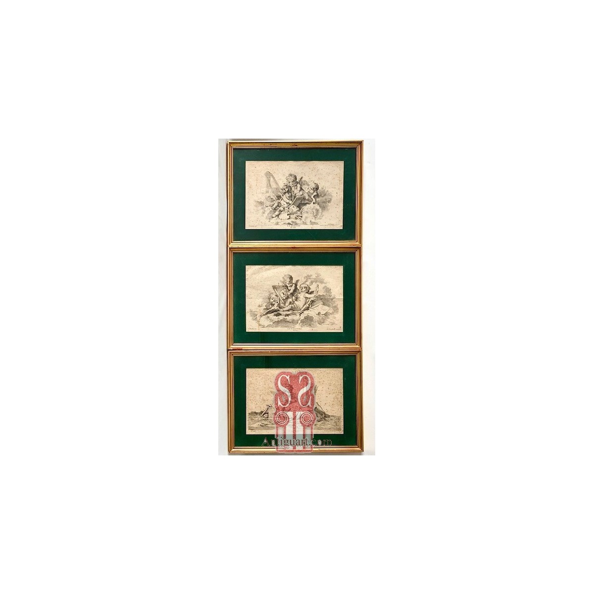 Grabados franceses del siglo XVIII