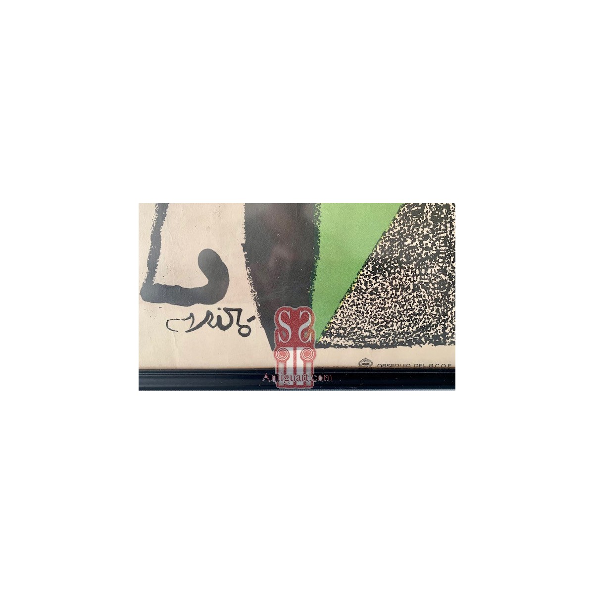  Joan Miro, Cartel original de España 82