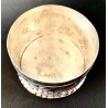 Round silver box, English, Chester 19th