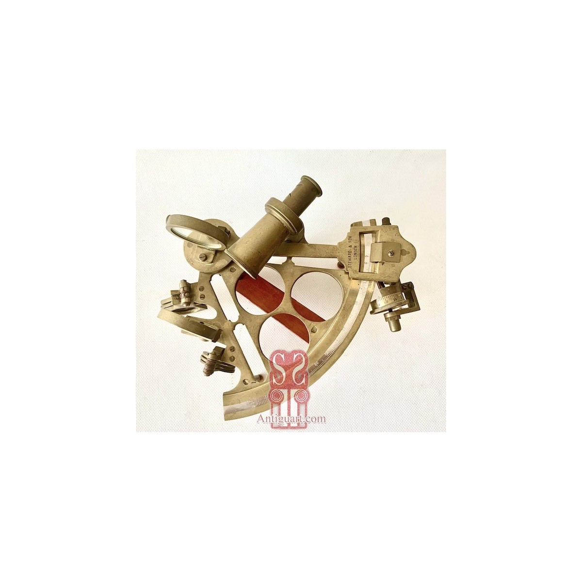 Sextante marino ingles (1900-1910).