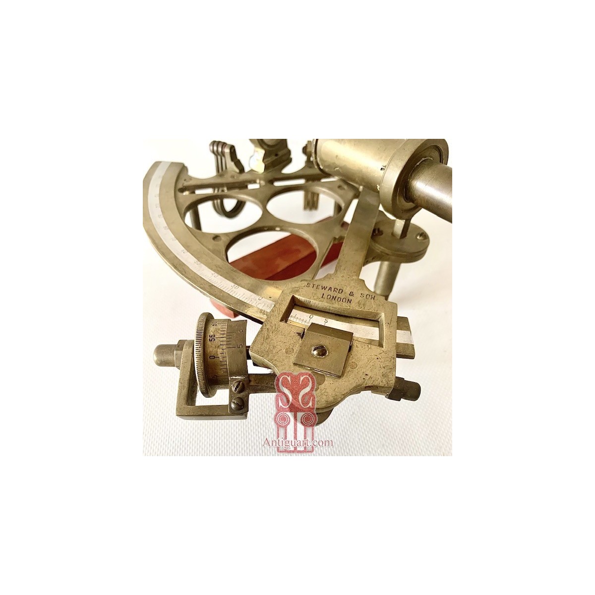 Sextante marino ingles (1900-1910).