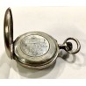 Reloj de bolsillo de plata del siglo XIX