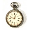 Reloj de bolsillo de plata del siglo XIX