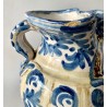 Enamelled majolica jug, Pesaro Italy, 18th 