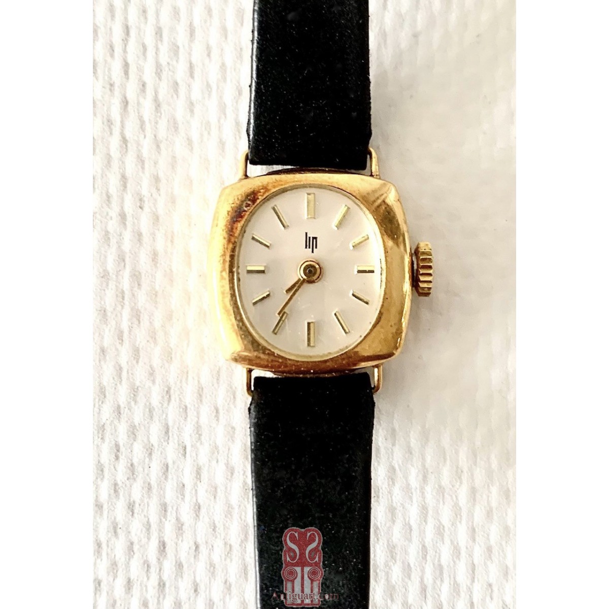 Reloj Lip de oro, señora, 1960 circa
