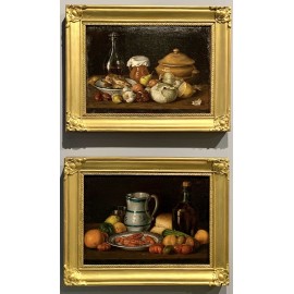 Pair still life of early 19th 