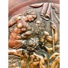 Scene mitologiche, bassorilievi di rame,  XIX secolo