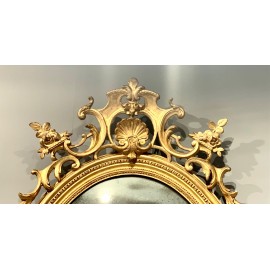 Espejo ovalado del siglo XIX. 2