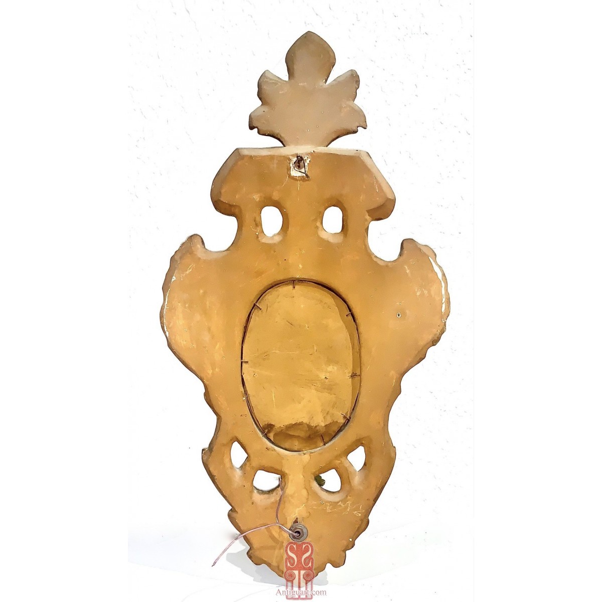 Pareja de cornucopias apliques, siglo XIX.