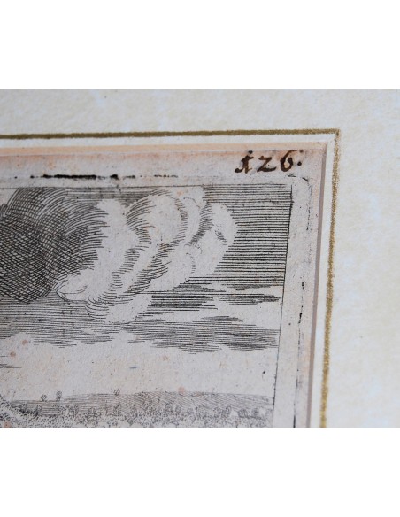 Abadía Real de Royaumont, grabado, siglo XVIII.