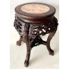 Chinese carved wooden table, 19th 