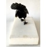 Magpie, polychrome Vienna bronze