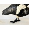 Magpie, polychrome Vienna bronze