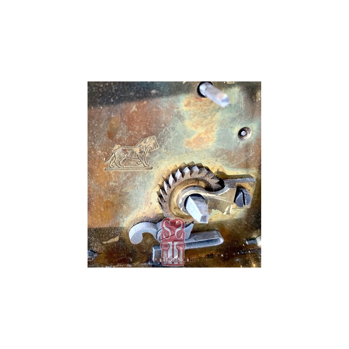 French table clock, "officer's clock"