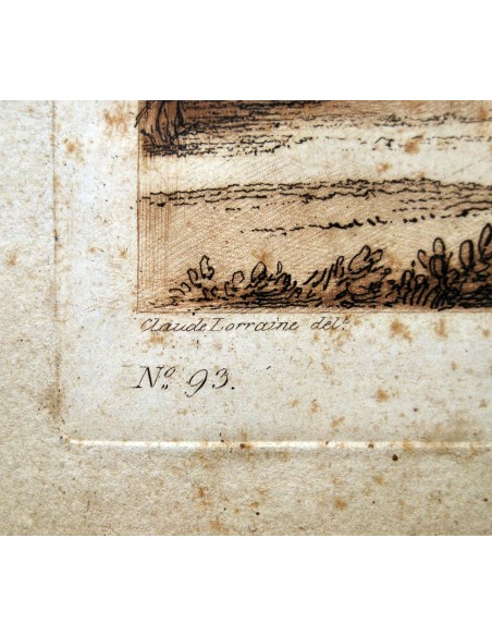 Grabado ingles, siglo XIX.