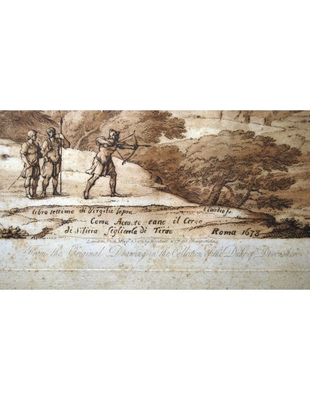 Grabado ingles, siglo XIX.