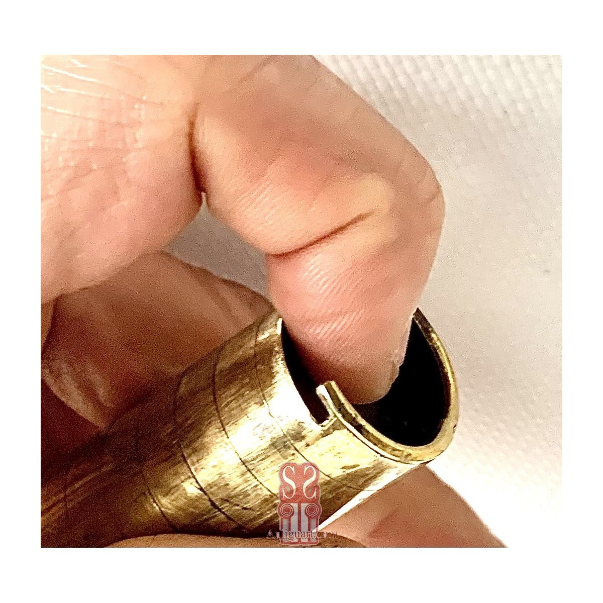 Walking stick coin holder