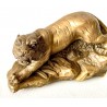 Bronze tiger of the 19th