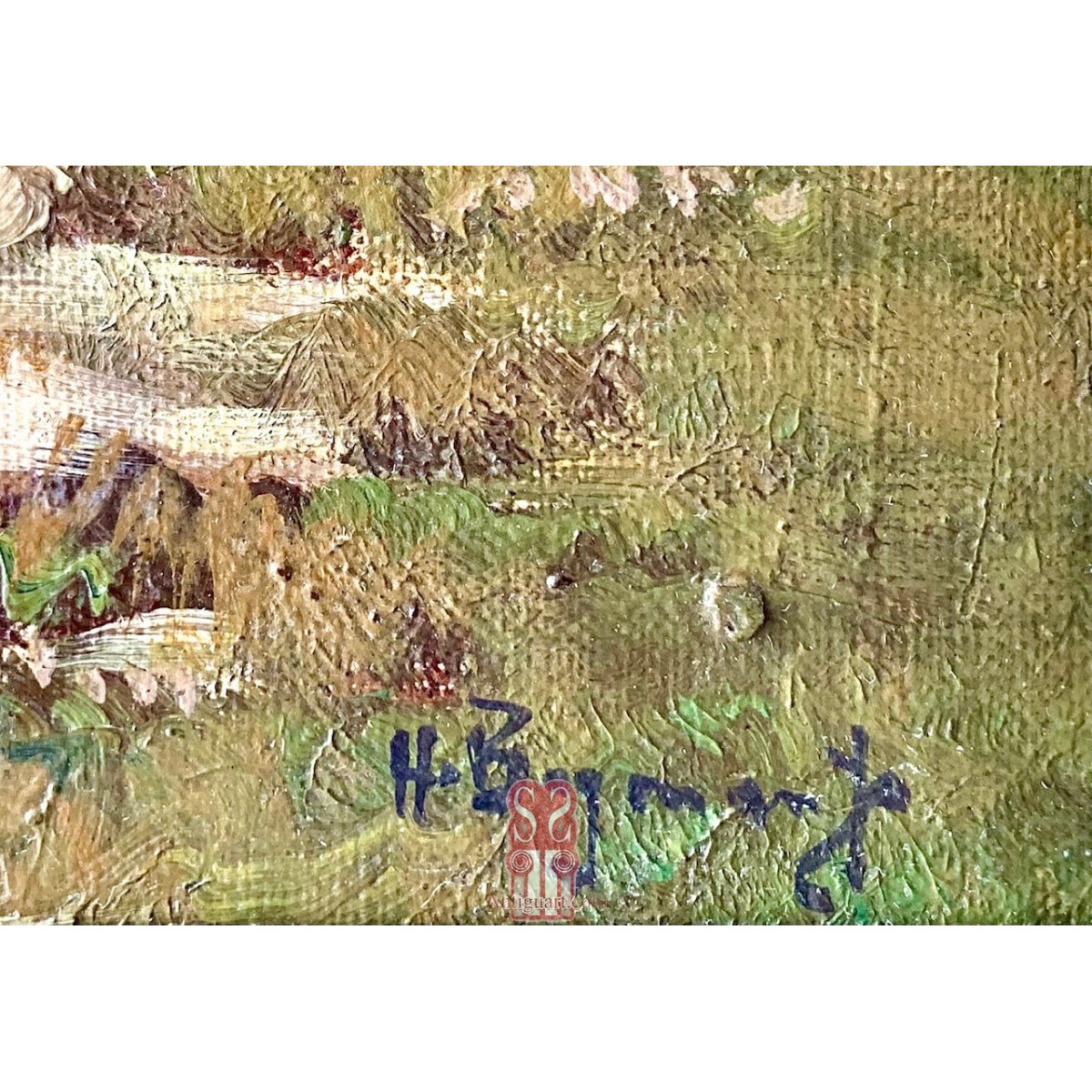 Herman Bogman jr. La Haya 1890-1975 Molino de viento holandés