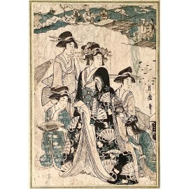 Kitagawa Tsukimaro (Japón 1794–1836) “ Geishe”  2