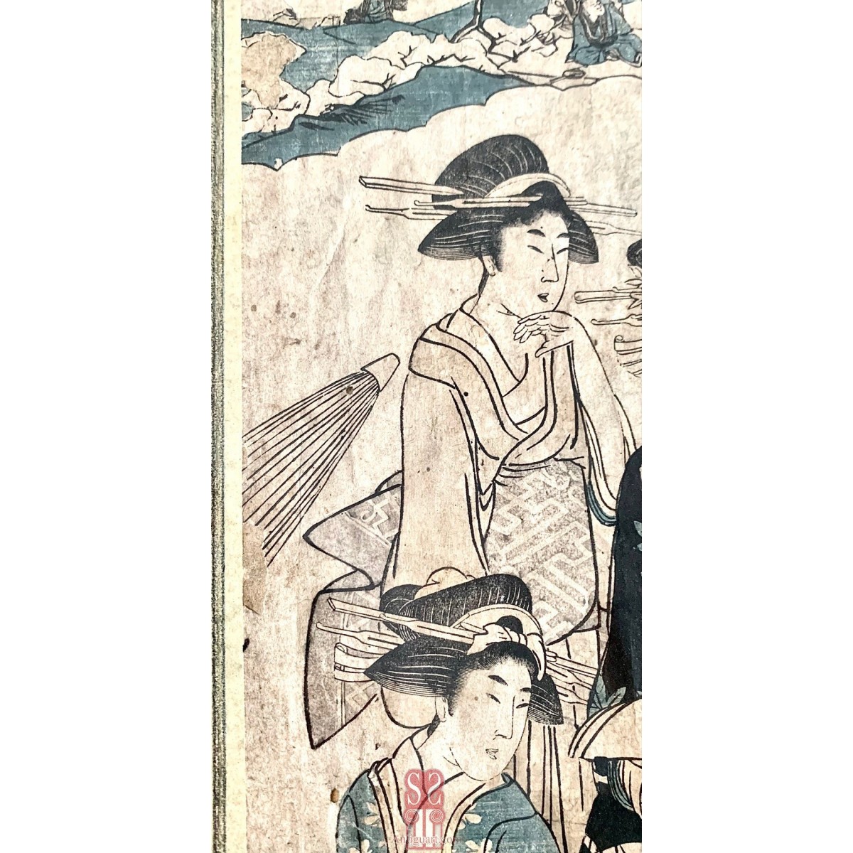 Kitagawa Tsukimaro (Japón 1794–1836) “ Geishas”