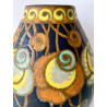 Vaso di ceramica art deco, Keramis Boch