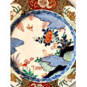 Pareja de platos Imari, Japón finales Siglo XIX.