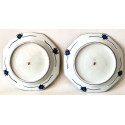 Pareja de platos Imari, Japón finales Siglo XIX.