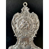 Holy water font in silver 19th