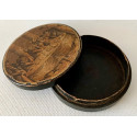 Round tobacco box 19th