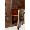 Coin cabinet, English travel cabinet, 19th 