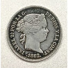 Silver coin 1 real 1862