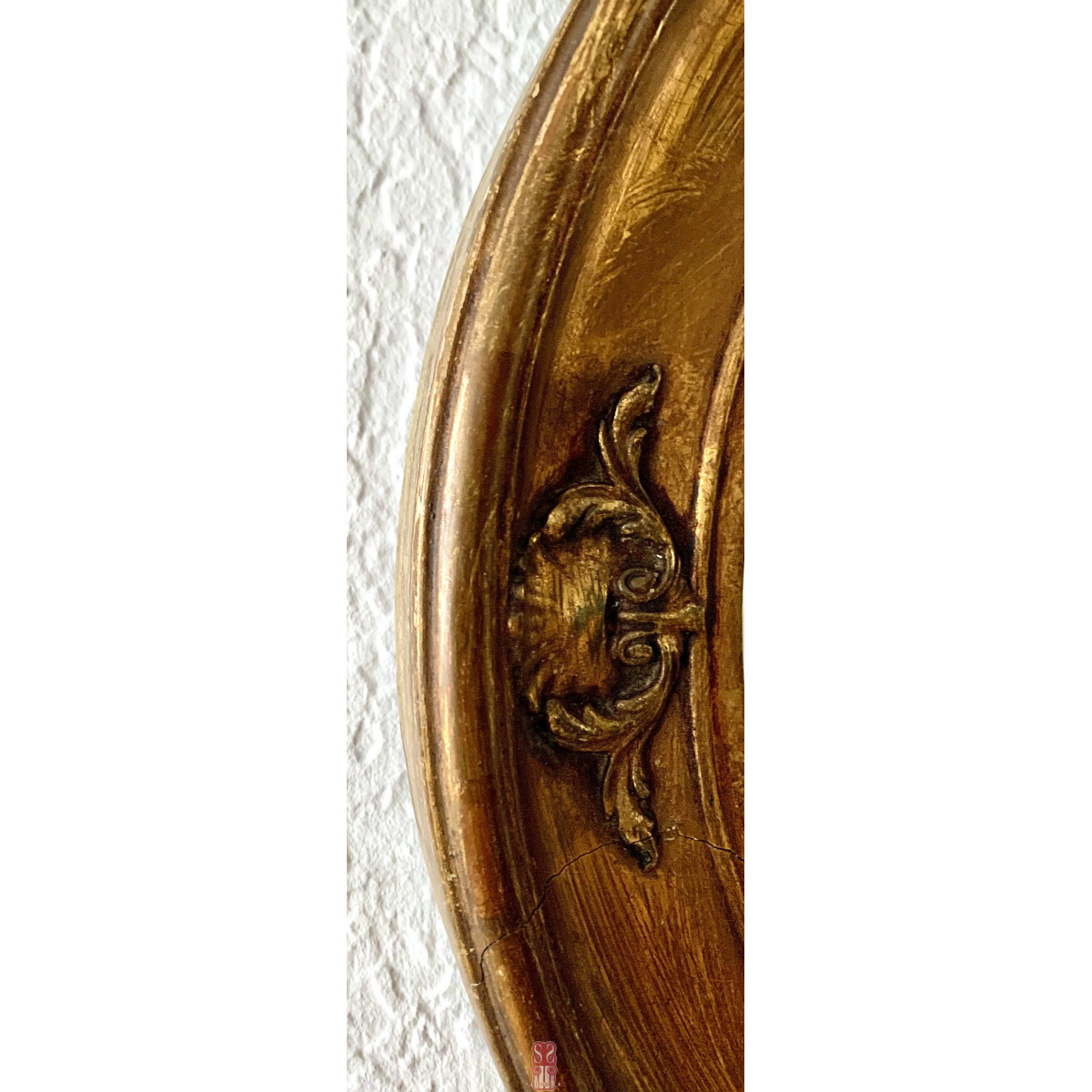 Espejo convexo de principios del siglo XX