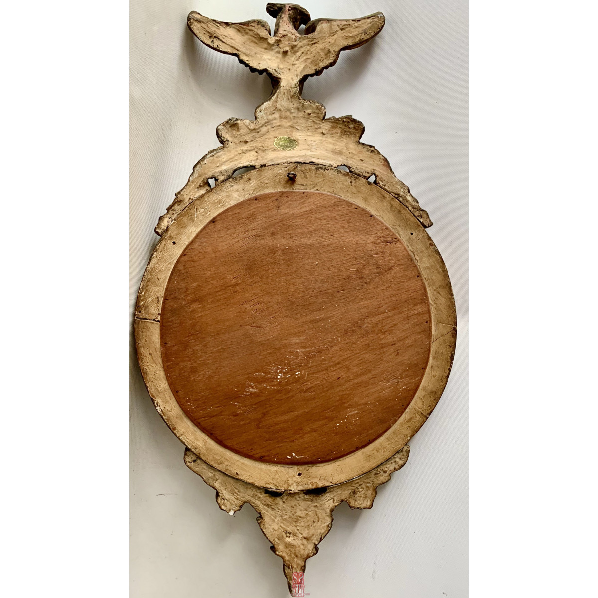 Espejo convexo de principios del siglo XX