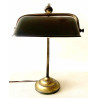 Bronze desk lamp early 20th