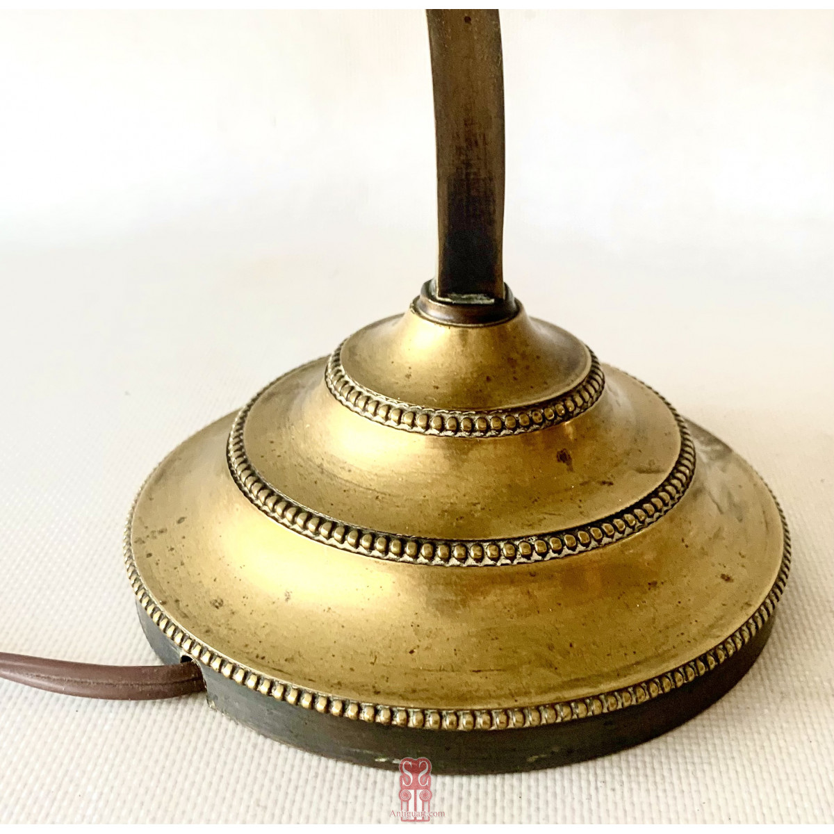 Bronze desk lamp early 20th