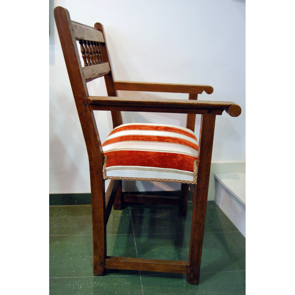 Butaca frailera de finales del siglo XVIII.