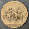 Medalla de bronce conmemorativa liberazione del mezzogiorno, 1860-1960, “Impresa dei Mille”